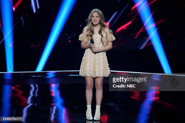 Blind Auditions" Episode 2304 -- Pictured: Mary Kate Conner --