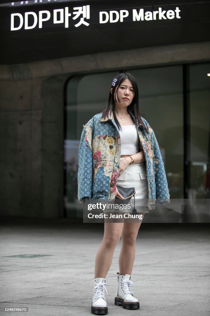 Street Style - Day One - Seoul Fashion Week AW 23