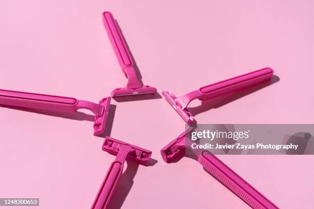 Hot Pink Razorblade Pink Razor Blades High-Res Stock Photo - Getty Images