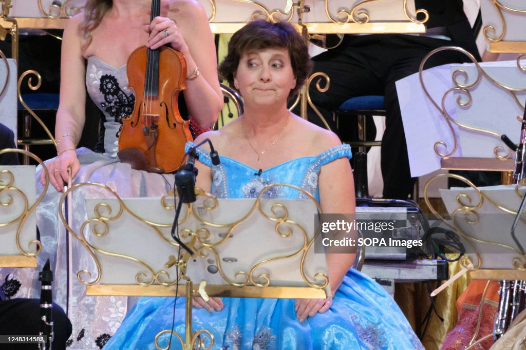 Andre Rieu Parents Manoe Konings of the Johann Strauss-Andre Rieu Orchestra seen during ...
