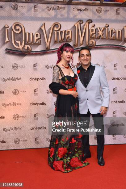 March 14 Mexico City, Mexico: Actor Luis Fernando Peña attends the red carpet of Que Viva Mexico film premiere at Cinepolis Oasis Coyoacan.