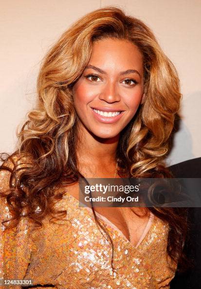 Beyonce Knowles attends the J.Crew Spring 2012 fashion show during ...
