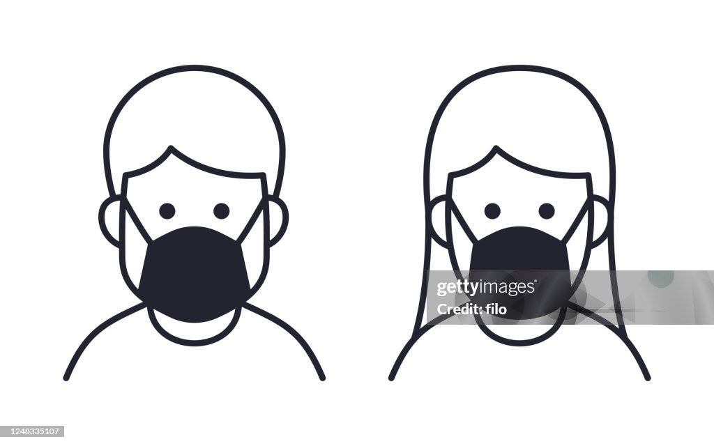 People Wearing Facemasks