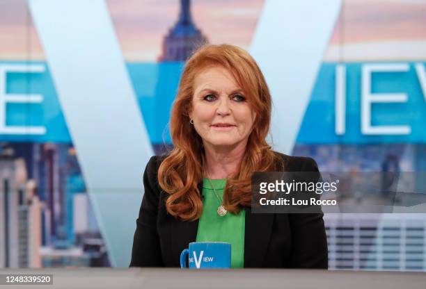 Sarah Ferguson, The Duchess of York is a guest on The View on Wednesday, March 3, 2023. The View airs Monday-Friday, 11am-12 noon, ET on ABC. SARAH...