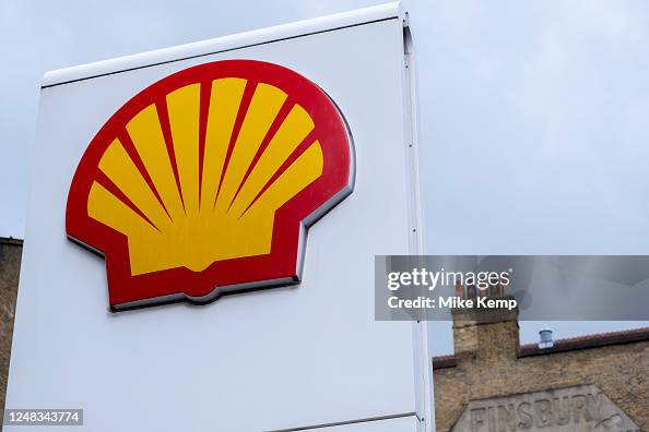 Shell Bv Shell Oil Company logo on 6th March 2023 in London, United Kingdom ...