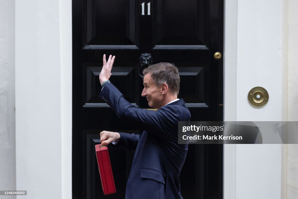 Chancellor Jeremy Hunt Presents His First Spring Budget London
