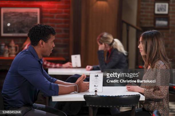 Episode 15173 - "General Hospital" airs Monday - Friday, on ABC . TAJH BELLOW, HALEY PULLOS