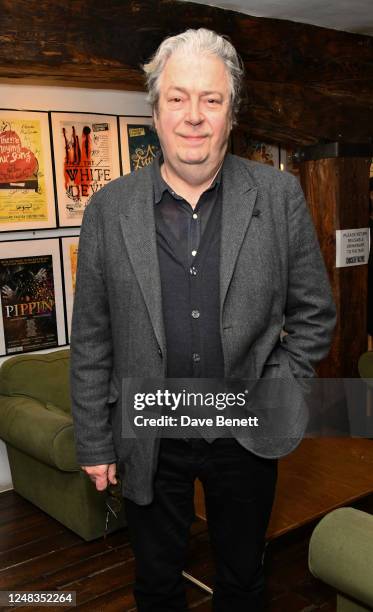 Roger Allam attends the press night after party for "Marjorie Prime" at Menier Chocolate Factory on March 15, 2023 in London, England.