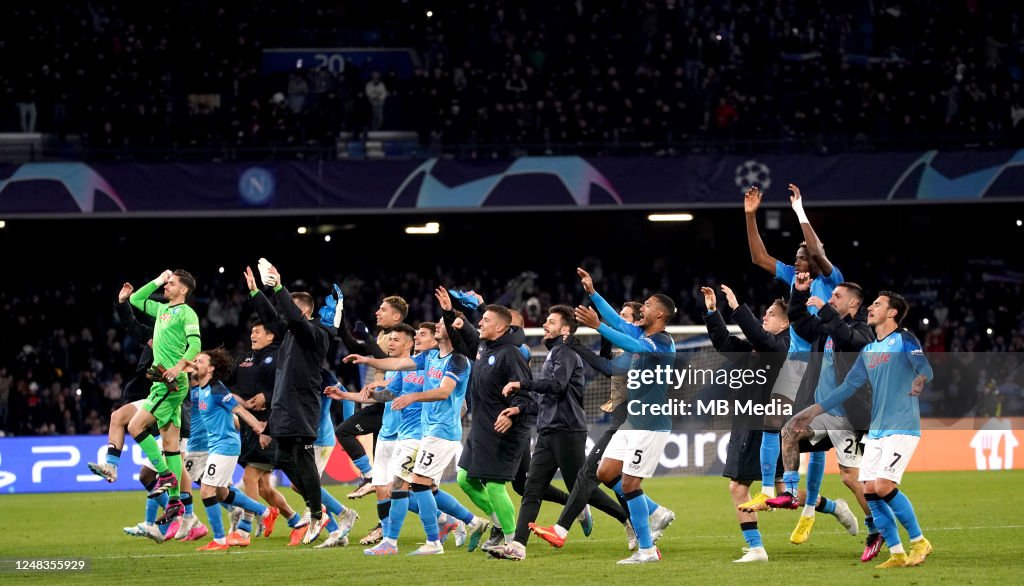 SSC Napoli v Eintracht Frankfurt: Round of 16 Second Leg - UEFA Champions League