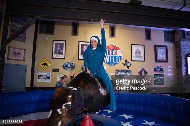 Mrs. Davis Activation" -- Pictured: Nuns from Downtown Austin on March 11, 2023 --