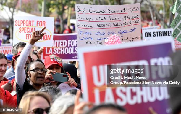 Los Angeles, CA Thousands of LAUSD education workers calling on LAUSD Superintendent Alberto Carvalho to use the districts $4.9 billion in reserves...