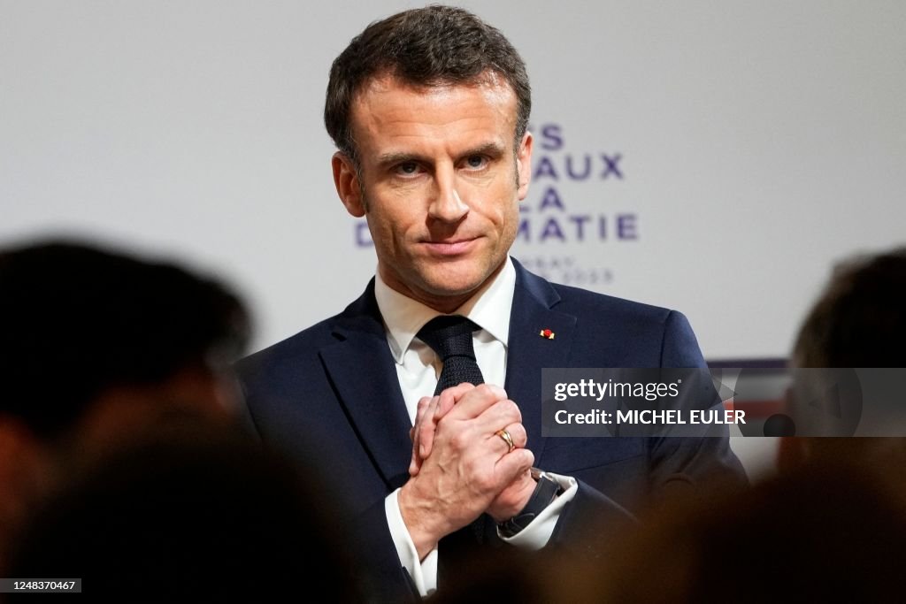 TOPSHOT-FRANCE-DIPLOMACY