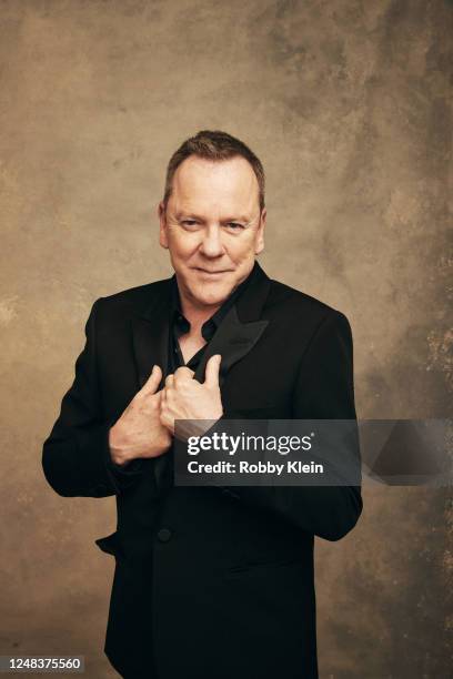 Keifer Sutherland of Rabbit Hole poses for a portrait at SxSW Film Festival on March 12, 2023 in Austin, Texas.