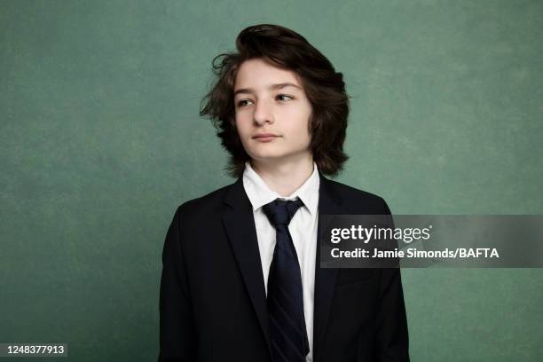 Actor Sunny Suljic is photographed for BAFTA on April 4, 2019 in London, England.