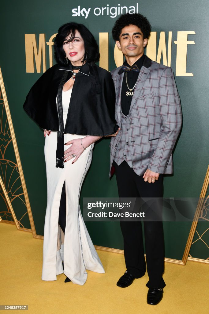 Tomi Rae Hynie and James Brown Jr. attend the UK Premiere of Sky ...