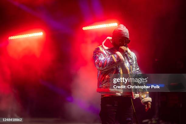 Greedo at Billboard Presents The Stage at SXSW held at the Moody Amphitheater at Waterloo Park on March 16, 2023 in Austin, Texas.