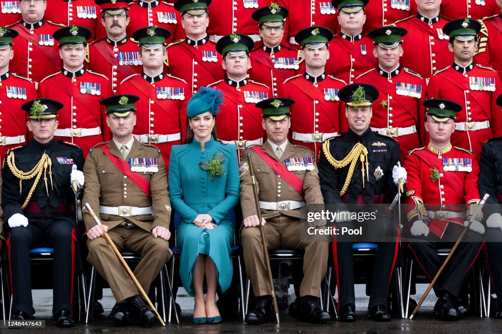 The Prince And Princess Of Wales Attend The 2023 St. Patrick's Day Parade