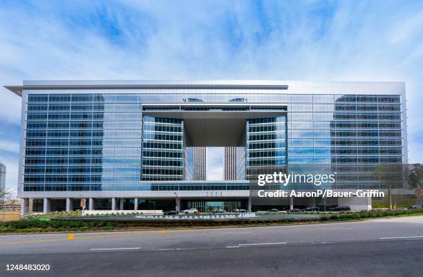 General views of the CAA talent agency in Century City on March 17, 2023 in Century City, California.