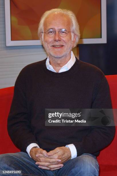 Harald Schmidt during the "NDR TV Show DAS! on March 17, 2023 in Hamburg, Germany.