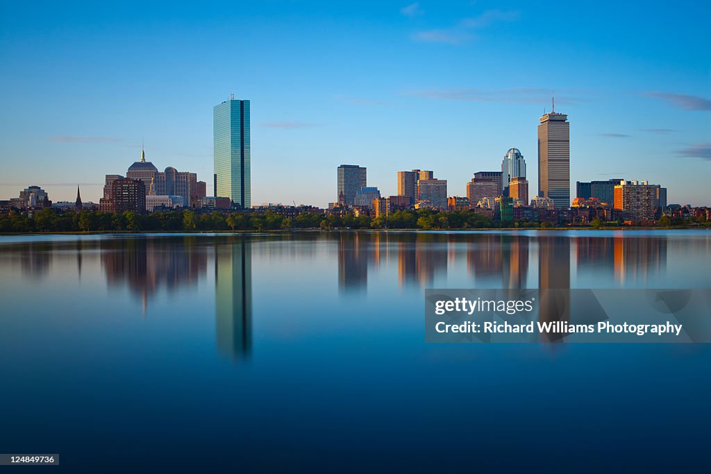 Boston after sunrise