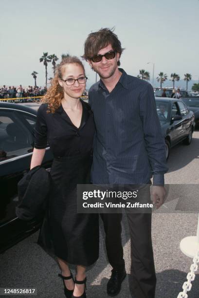 American singer-songwriter Fiona Apple and American film director Paul Thomas Anderson attend the 13th Annual IFP/West Independent Spirit Awards,...