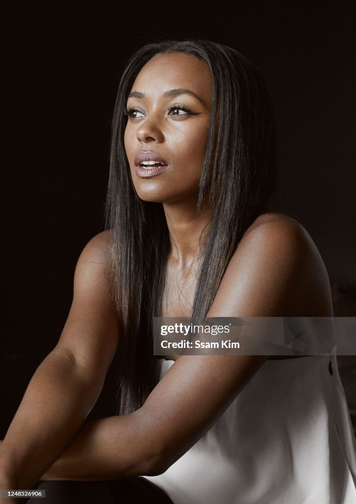 Actress Melanie Liburd is photographed for Glass Magazine on June 28 Actress Melanie Liburd is photographed for Glass Magazine on June 28