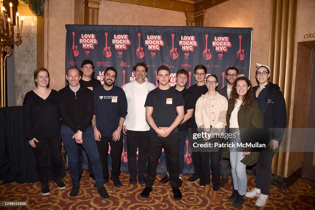 Vip Rocks Staff at Love Rocks NYC 2023 VIP Concert Rehearsal at Beacon Theatre ...