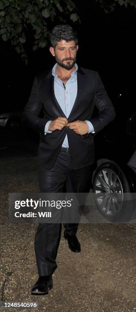 Fadi Fawaz arrives home on June 18, 2012 in London, England.