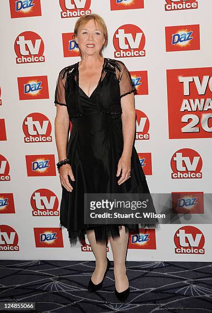 Pauline Quirke attends the TVChoice Awards at The Savoy Hotel on September 13, 2011 in London, England.