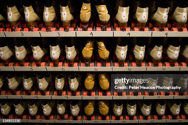 roller skates - fort collins stock pictures, royalty-free photos & images