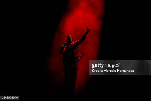 Drake performs during day two of Lollapalooza Chile 2023 on March 18, 2023 in Santiago, Chile.