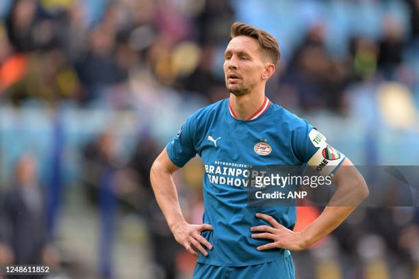 Luuk de Jong of PSV Eindhoven during the Dutch premier league match between Vitesse and PSV at the Gelredome on March 19, 2023 in Arnhem,...