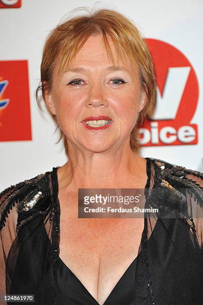 Pauline Quirke attends the The TVChoice Awards 2011 at The Savoy Hotel on September 13, 2011 in London, England.