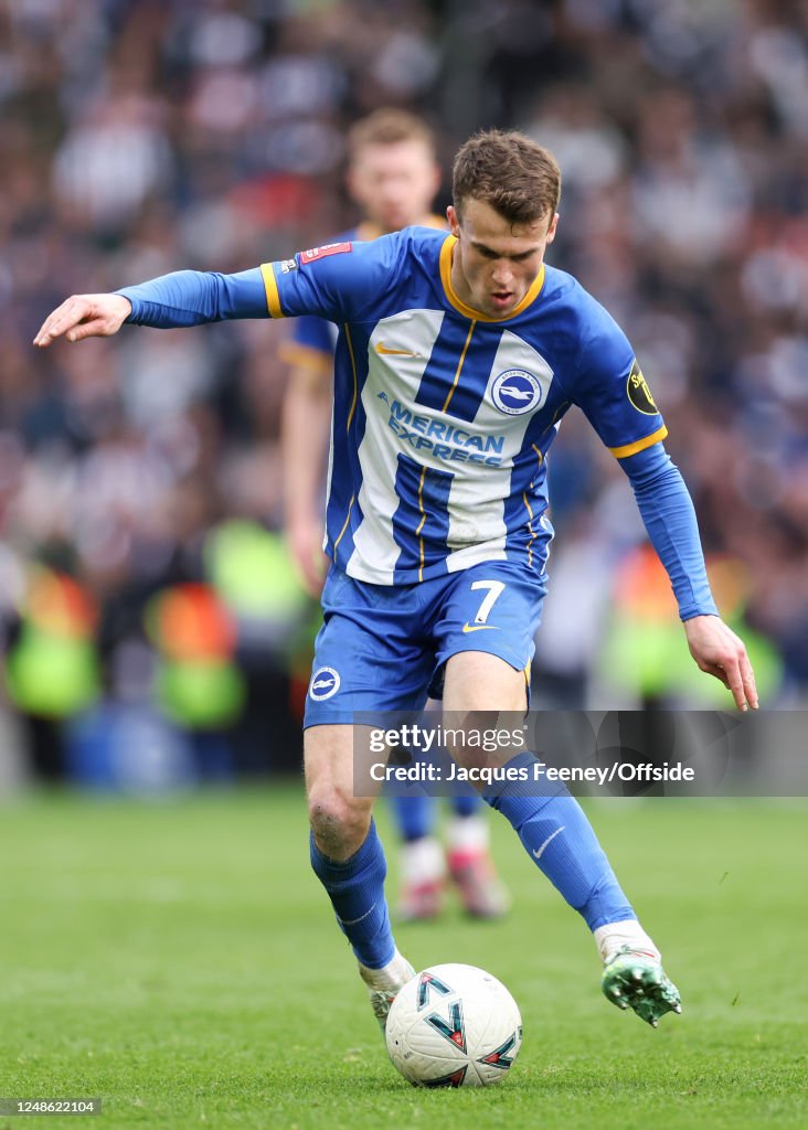 Solly March of Brighton & Hove Albion during the Emirates FA Cup... News Photo Getty Images Solly March of Brighton & Hove Albion during the Emirates FA Cup... News Photo Getty Images