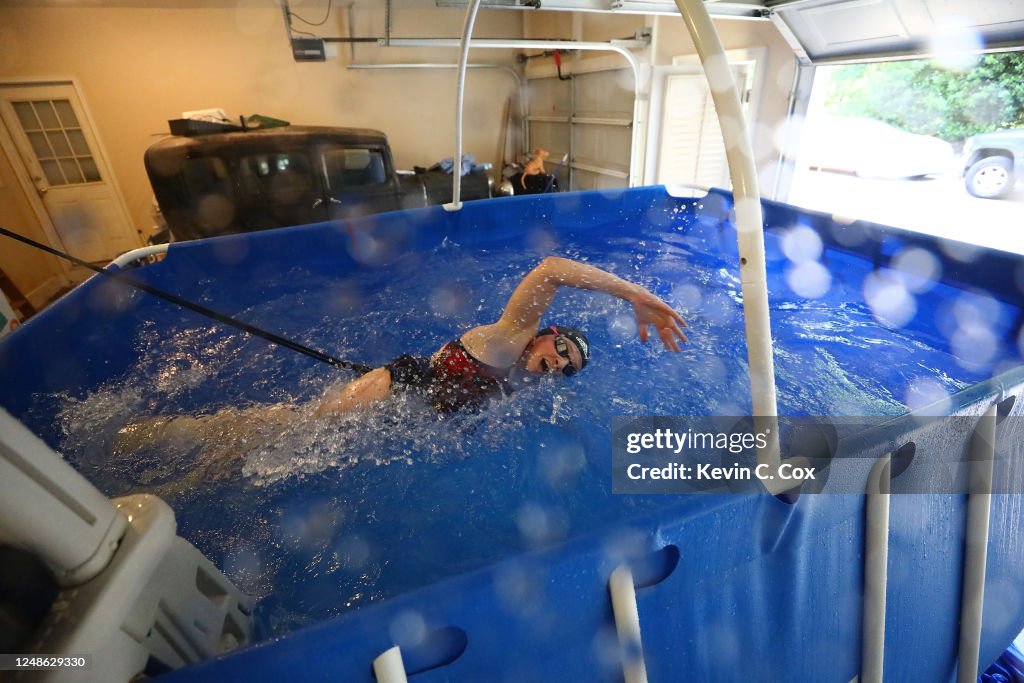 Paralympic Swimmer McKenzie Coan Trains During Coronavirus Pandemic