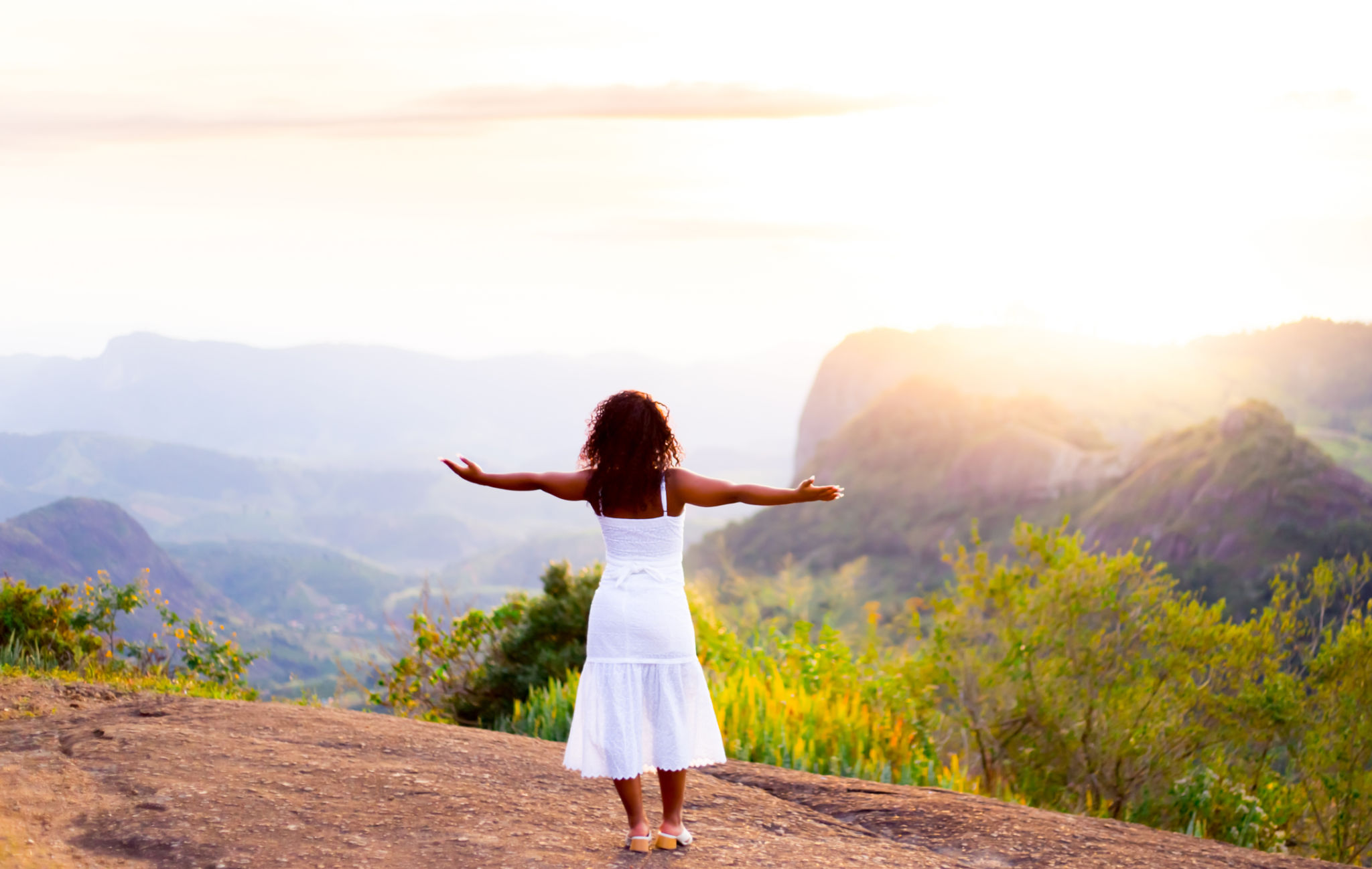 Feeling free and happy Feeling free and happy