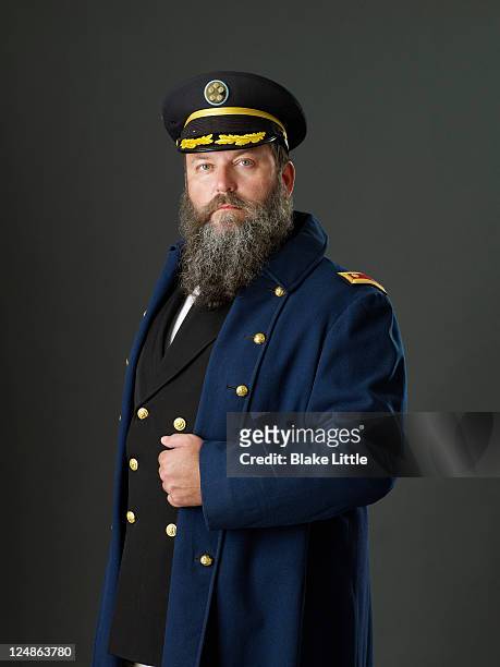 ship's captain - skipper stockfoto's en -beelden
