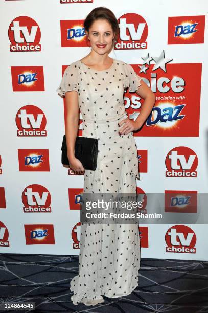 Paula Lane attends the The TVChoice Awards 2011 at The Savoy Hotel on September 13, 2011 in London, England.