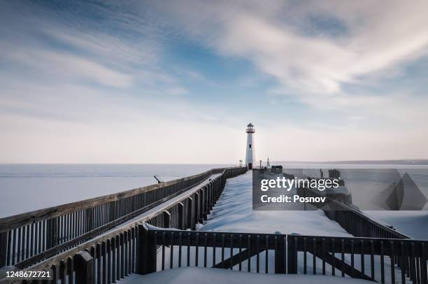 straits of mackinac - mackinac island stock pictures, royalty-free photos & images