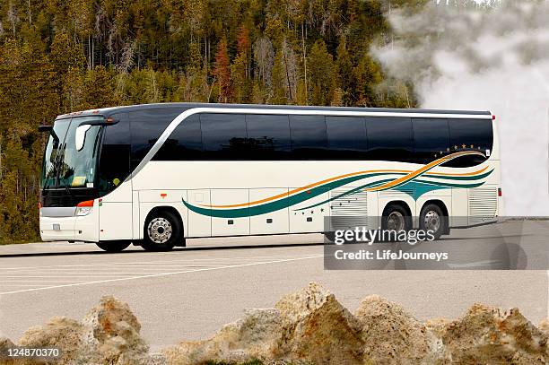 rota turística america ii - ônibus de turismo - fotografias e filmes do acervo