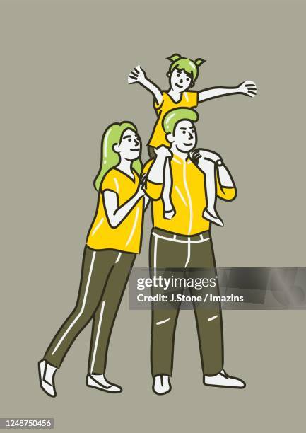 45 Ultimate Shoulder Rides Stock Photos, High-Res Pictures, and Images ...