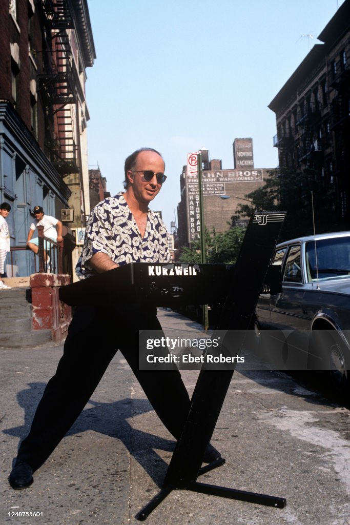 Paul Shaffer in New York City on June 19, 1989. News Photo - Getty Images