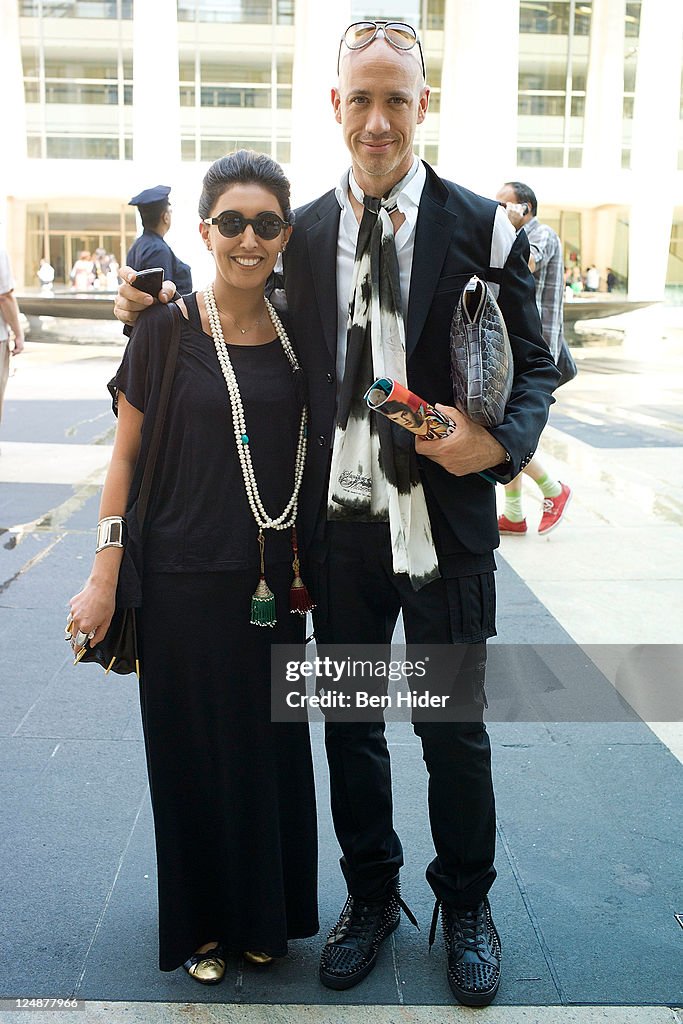 Street Fashion - Day 6 - Spring 2012 New York Fashion Week