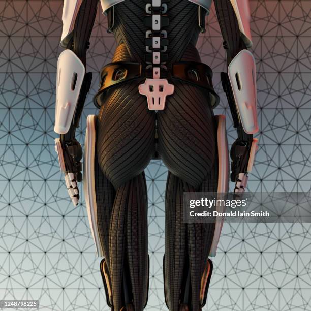 Cyborg Rear View 845 Black Female Butts Stock Photos, High-Res Pictures, and Images ...