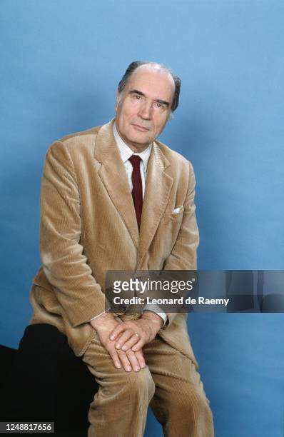 Portrait de François Mitterrand, Président de la République française de 1981 à 1995