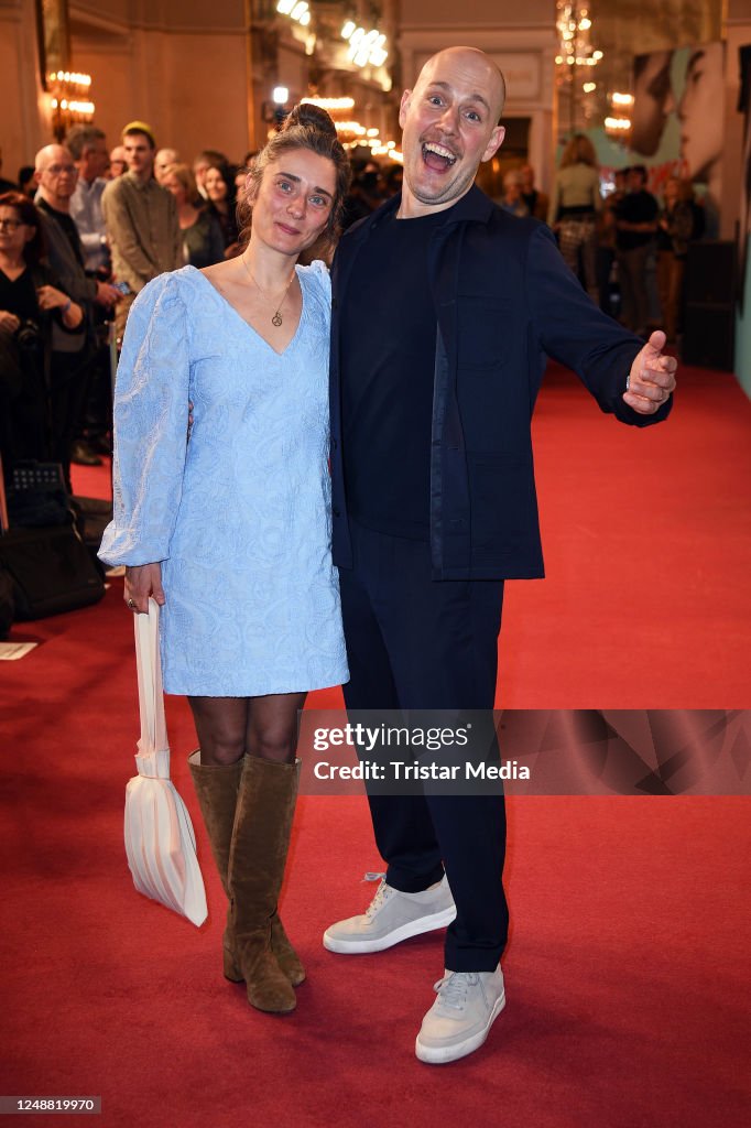 Oliver Petszokat and his wiffe Pauline Schubert at the "Romeo & Julia