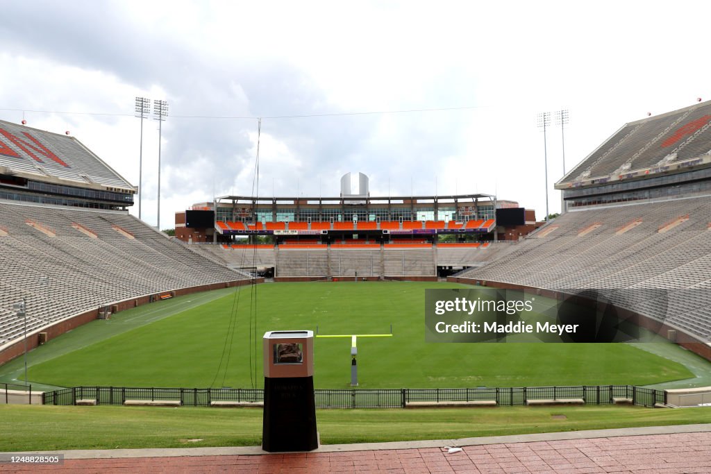Clemson University Operates In Limited Capacity Amid Coronavirus Pandemic