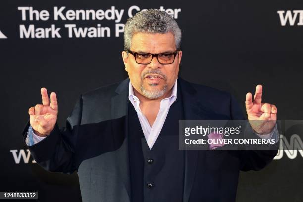 Puerto Rican actor Luis Guzman arrives for the 24th Annual Mark Twain Prize For American Humor at the John F. Kennedy Center for the Performing Arts...