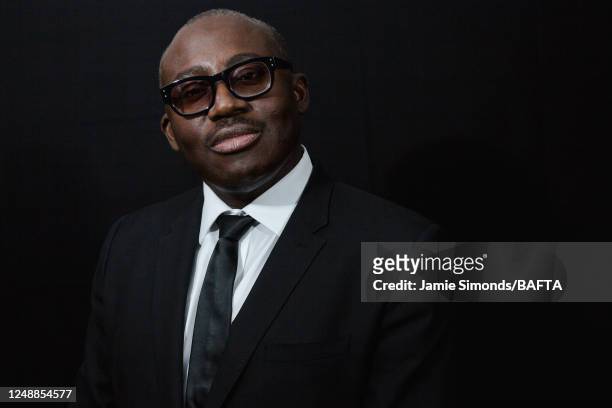 Editor-in-chief of Vogue magazine Edward Enninful is photographed for BAFTA on April 22, 2018 in London, England.