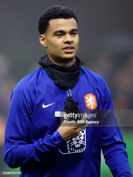 Cody Gakpo of the Netherlands during a Training Session of the Netherlands Mens Football Team at the KNVB Campus on March 20, 2023 in Zeist,...